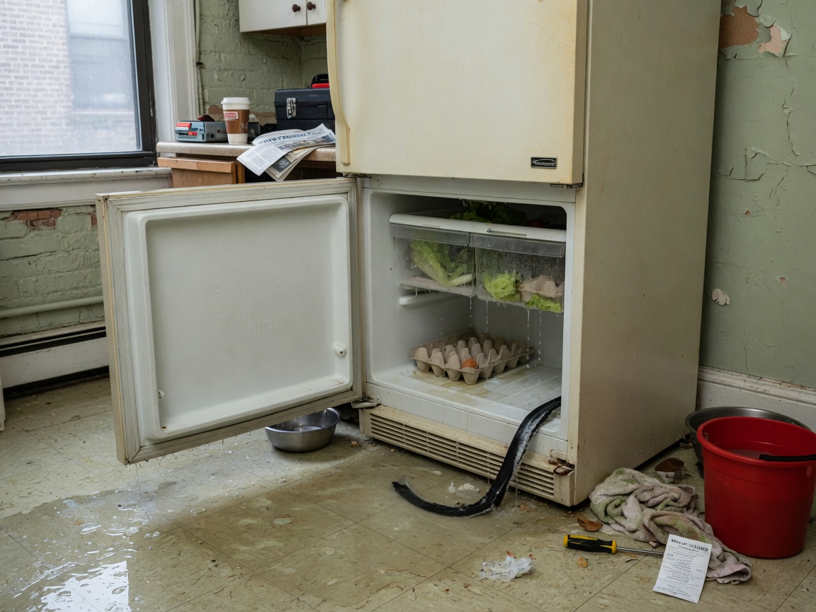 Why Is Your Refrigerator Leaking Water? Causes and Solutions